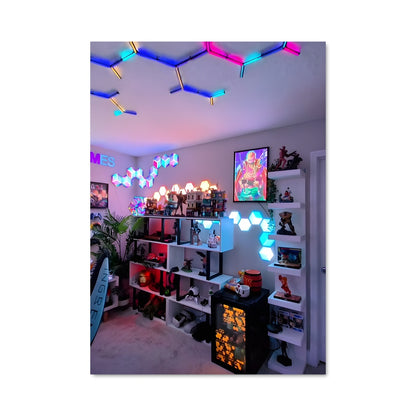 Poster Luminance Énergique