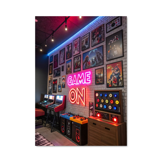 Poster Neon Gamer