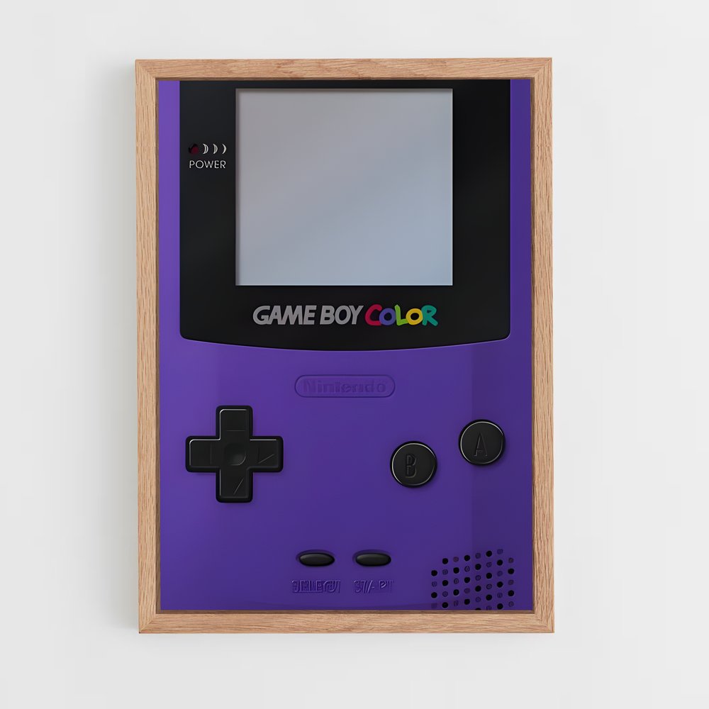 ap-gameboy color-2 cadre Bois clair