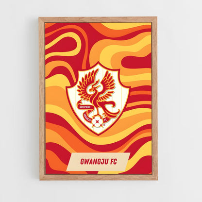 ap-gangwon fc-2 cadre Bois clair
