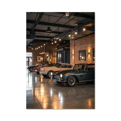 Poster Rétro Garage