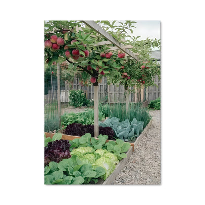 Poster Potager Enchanté