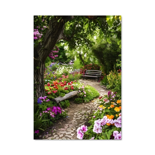 Poster Jardin de Paix