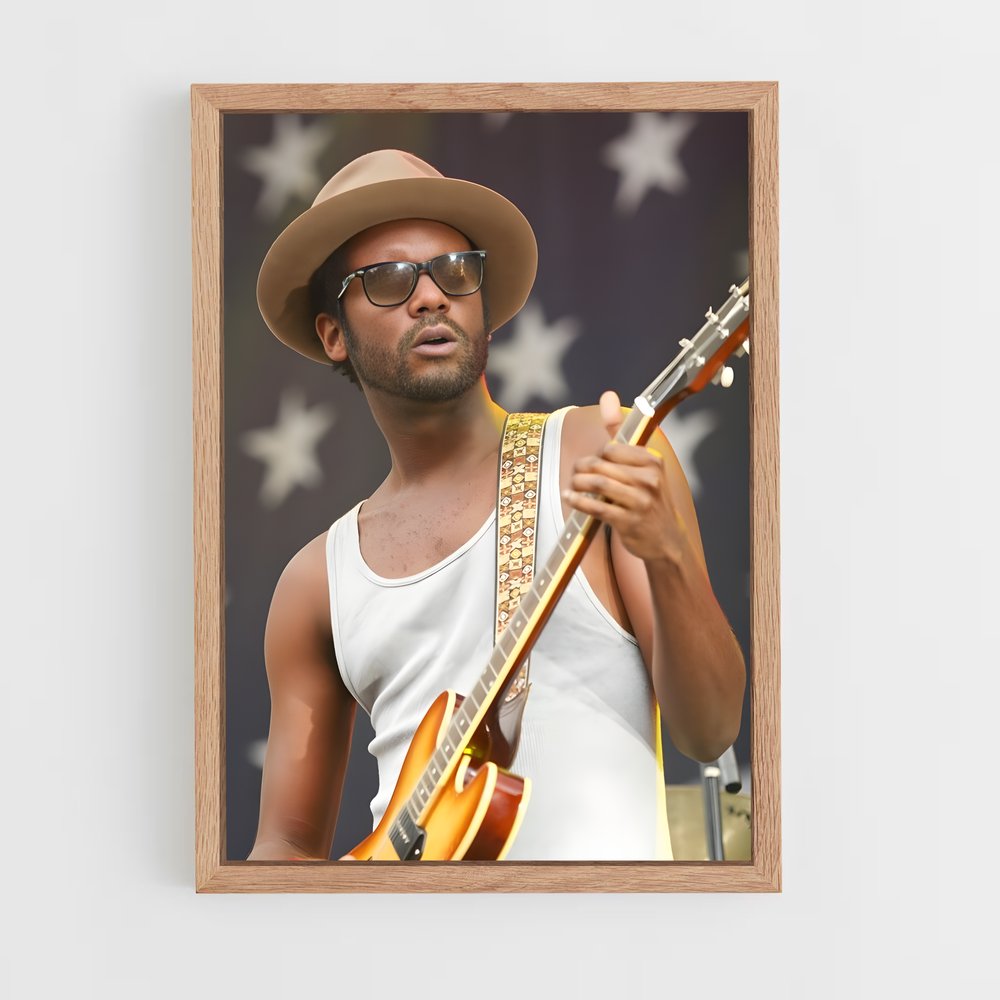 ap-gary clark jr.-10 cadre Bois clair