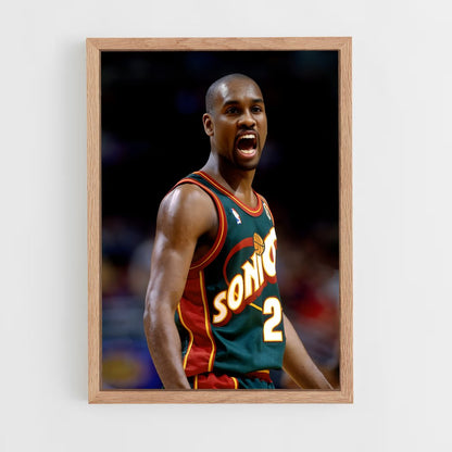 ap-gary payton-1 cadre Bois clair