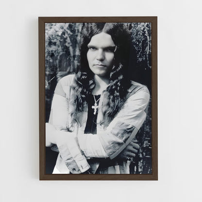 ap-gary rossington-1 cadre Bois foncé