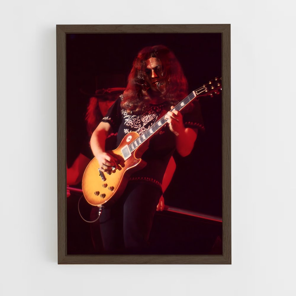 ap-gary rossington-2 cadre Bois foncé