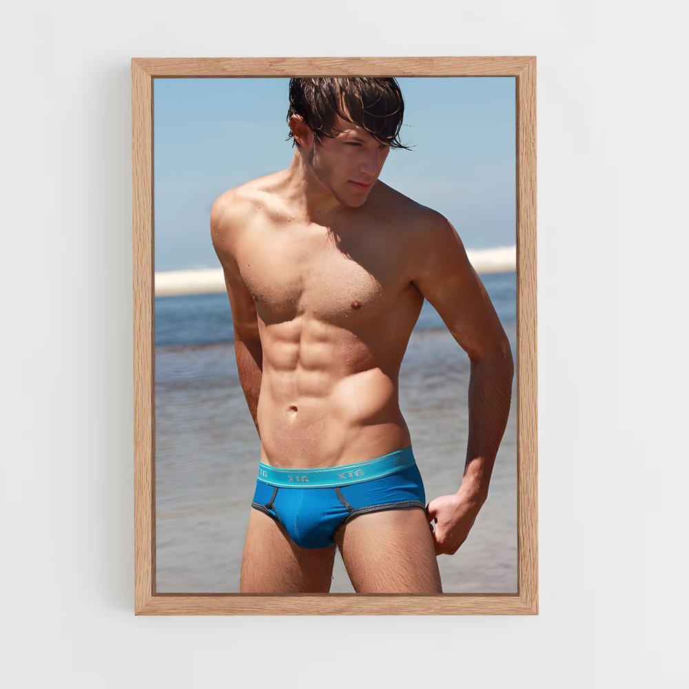 ap-gaspard ulliel-4 cadre Bois clair