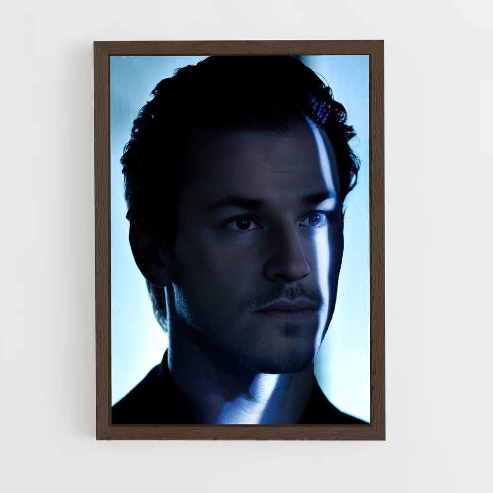 ap-gaspard ulliel-7 cadre Bois foncé