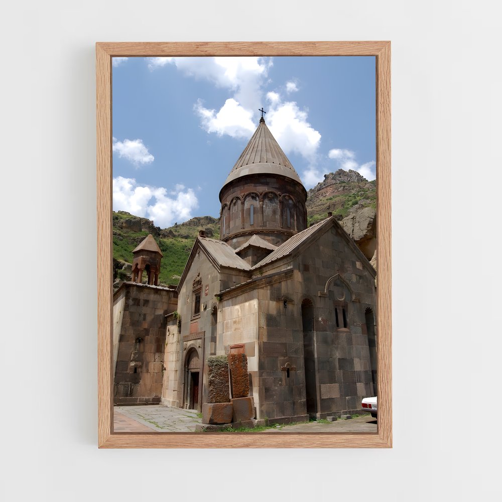 ap-geghard monastery-1 cadre Bois clair