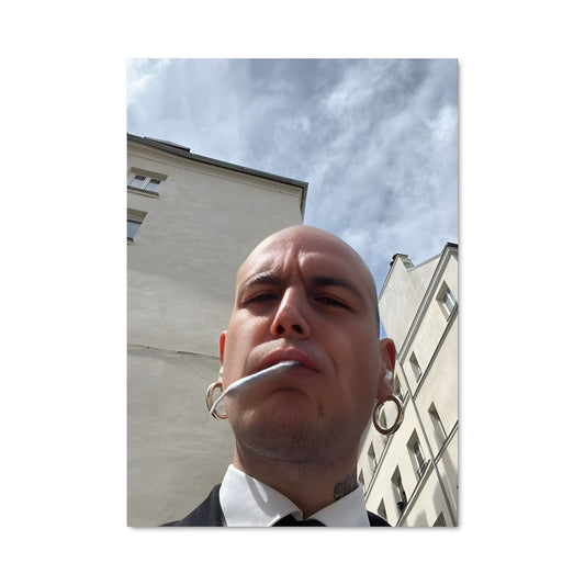 Poster Gentleman Enfumé