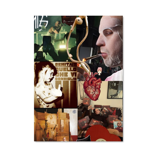 Poster Visages de Gemitaiz