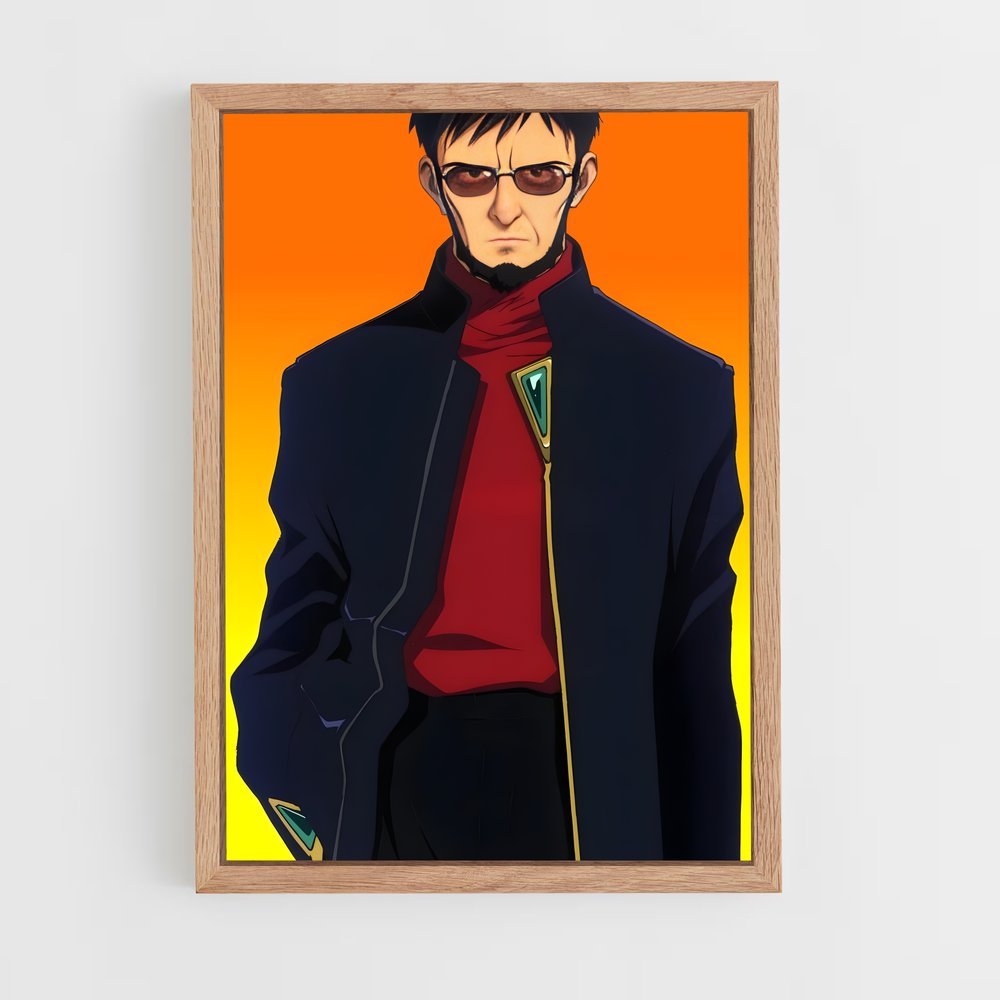 ap-gendo ikari-3 cadre Bois clair
