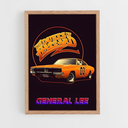 ap-general lee dukes of hazzard-1 cadre Bois clair