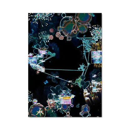 Poster Jardin Lumineux