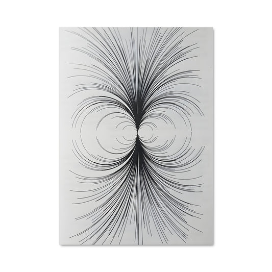 Poster Fleur Spirale