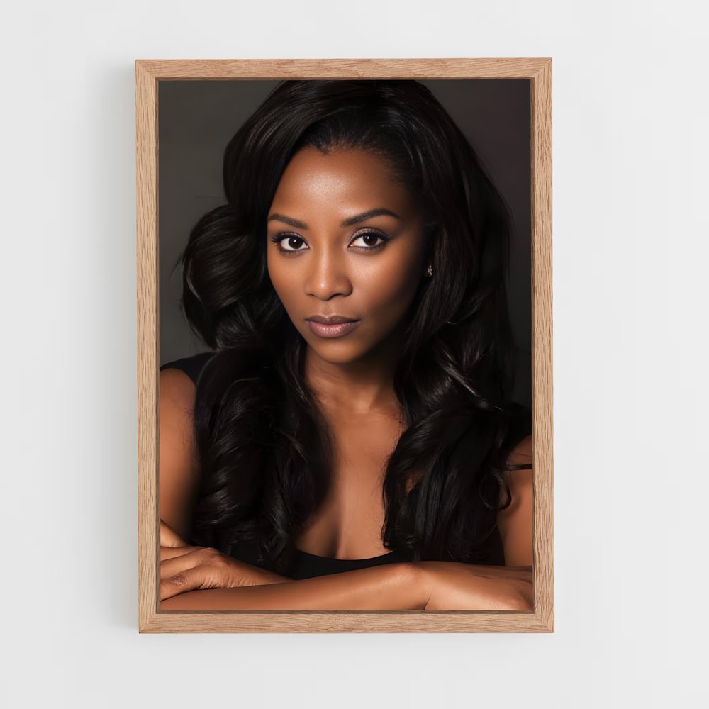 ap-genevieve nnaji-1 cadre Bois clair