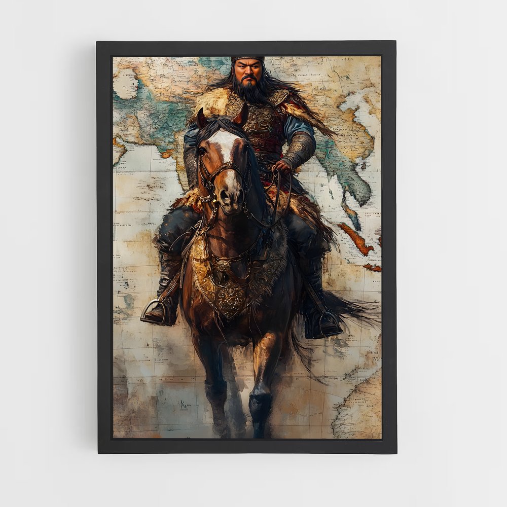 ap-genghis khan-2 cadre Noir