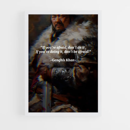 ap-genghis khan-3 cadre Blanc