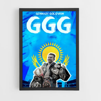 ap-gennady golovkin-10 cadre Noir