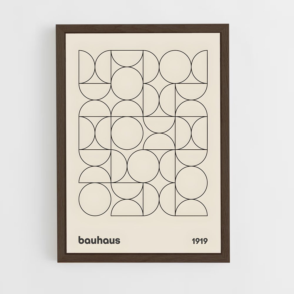 ap-geometric-1 cadre Bois foncé
