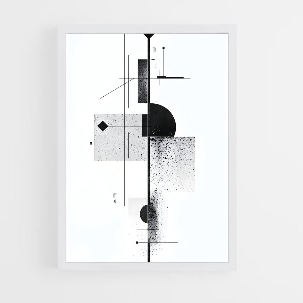 ap-geometric-6 cadre Blanc