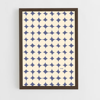 ap-geometric patterns-14 cadre Bois foncé