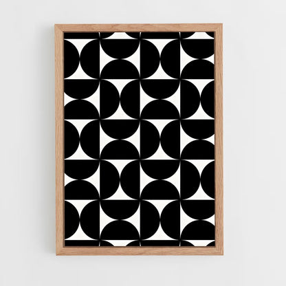 ap-geometric patterns-5 cadre Bois clair