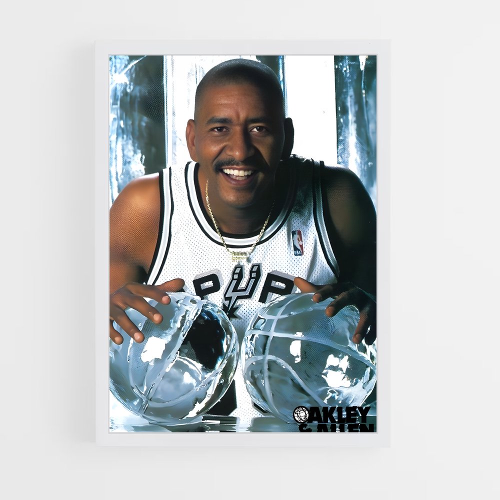 ap-george gervin-6 cadre Blanc