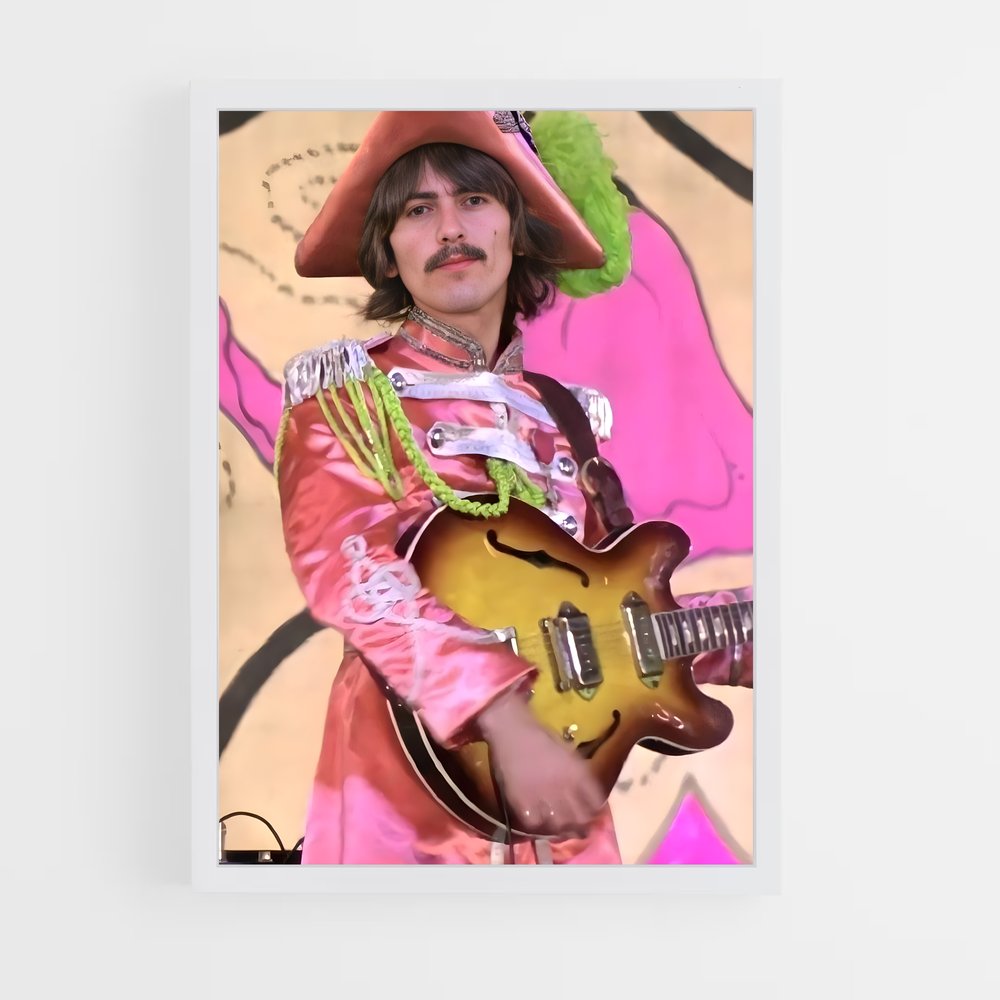 ap-george harrison-2 cadre Blanc
