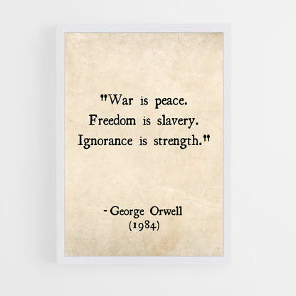 ap-george orwell-2 cadre Blanc