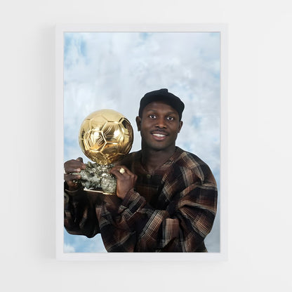 ap-george weah-3 cadre Blanc