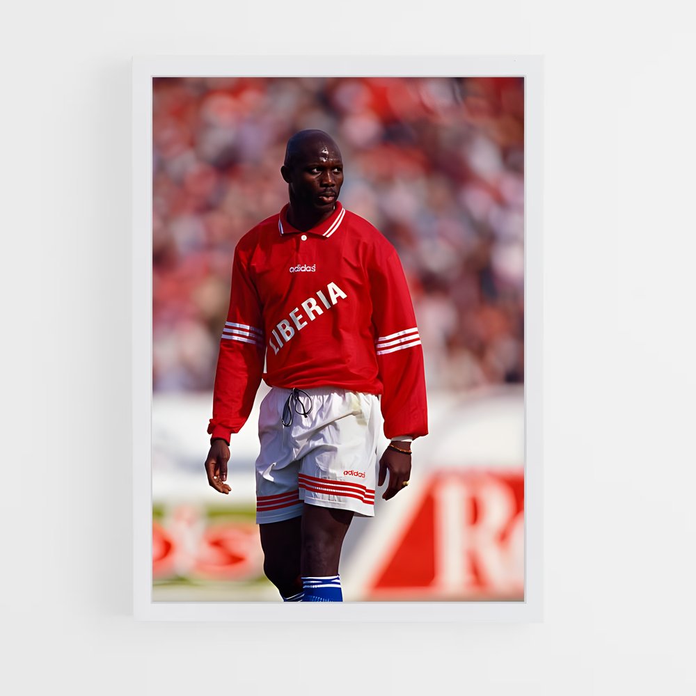 ap-george weah-5 cadre Blanc
