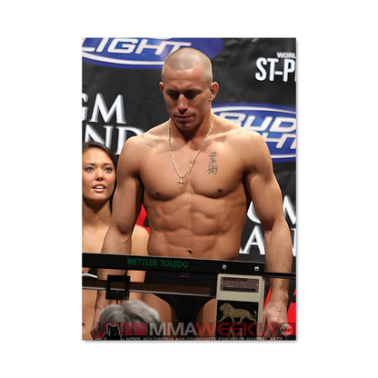 Poster Georges st-pierre 62191