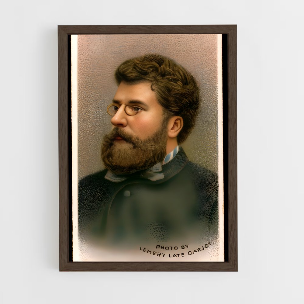 ap-georges bizet-2 cadre Bois foncé