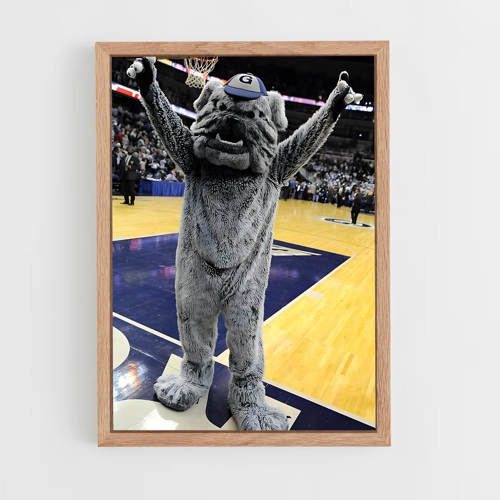 ap-georgetown hoyas-1 cadre Bois clair