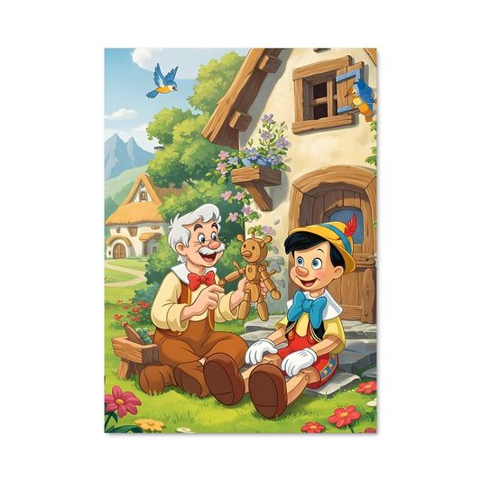 Poster Le Petit Prince au Village