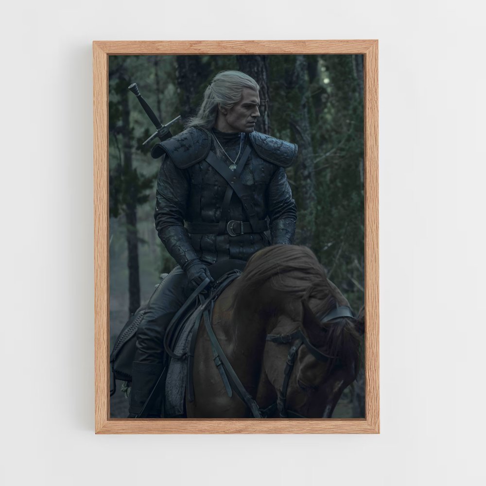 ap-geralt of rivia-8 cadre Bois clair