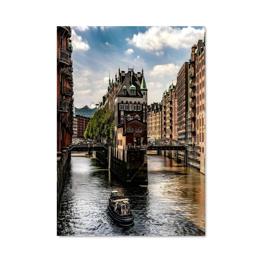 Poster Canal en Voyage