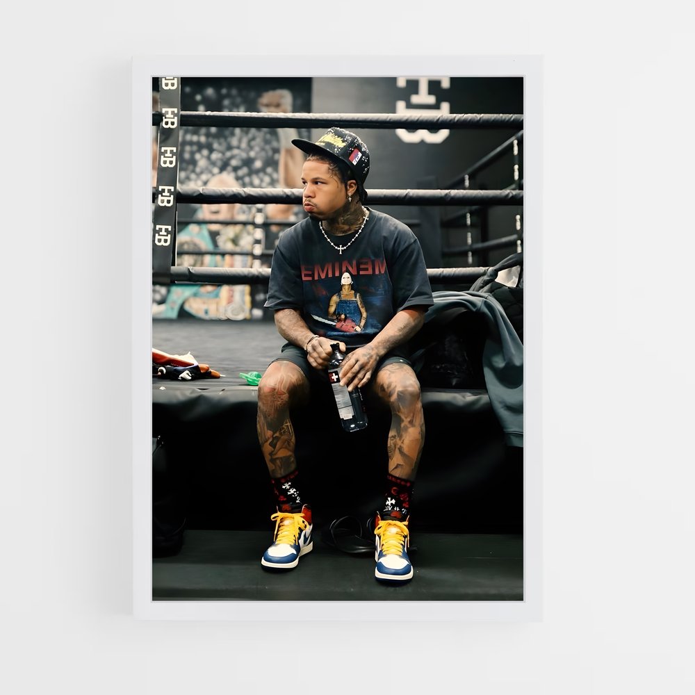 ap-gervonta davis-4 cadre Blanc