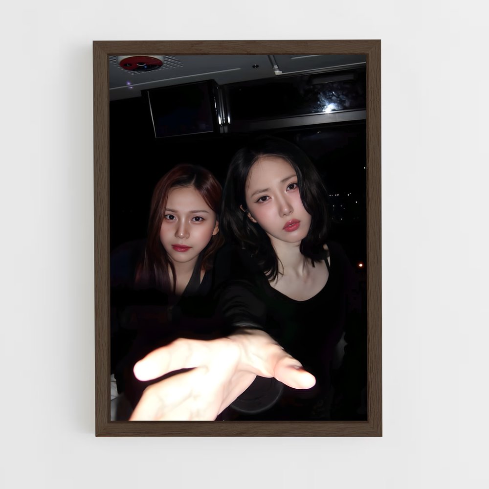 ap-gfriend-3 cadre Bois foncé