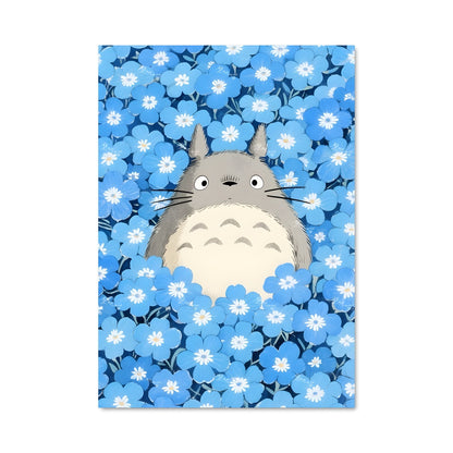 Poster Le Chat des Fleurs