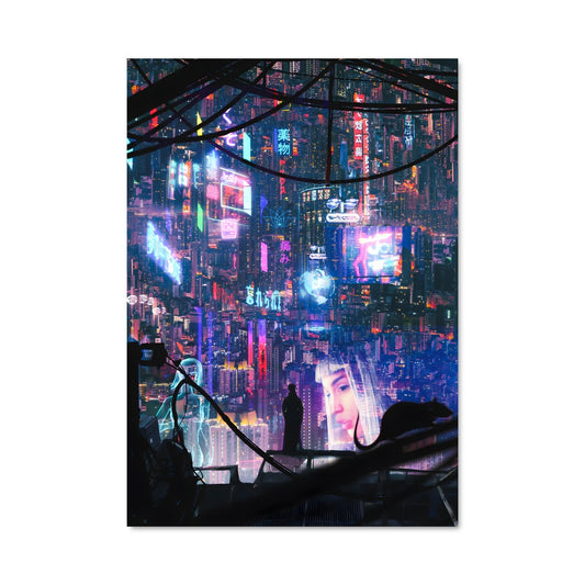 Poster Cyberpunk Odyssey