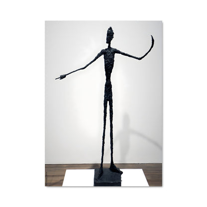 Poster Giacometti pointing man 19962