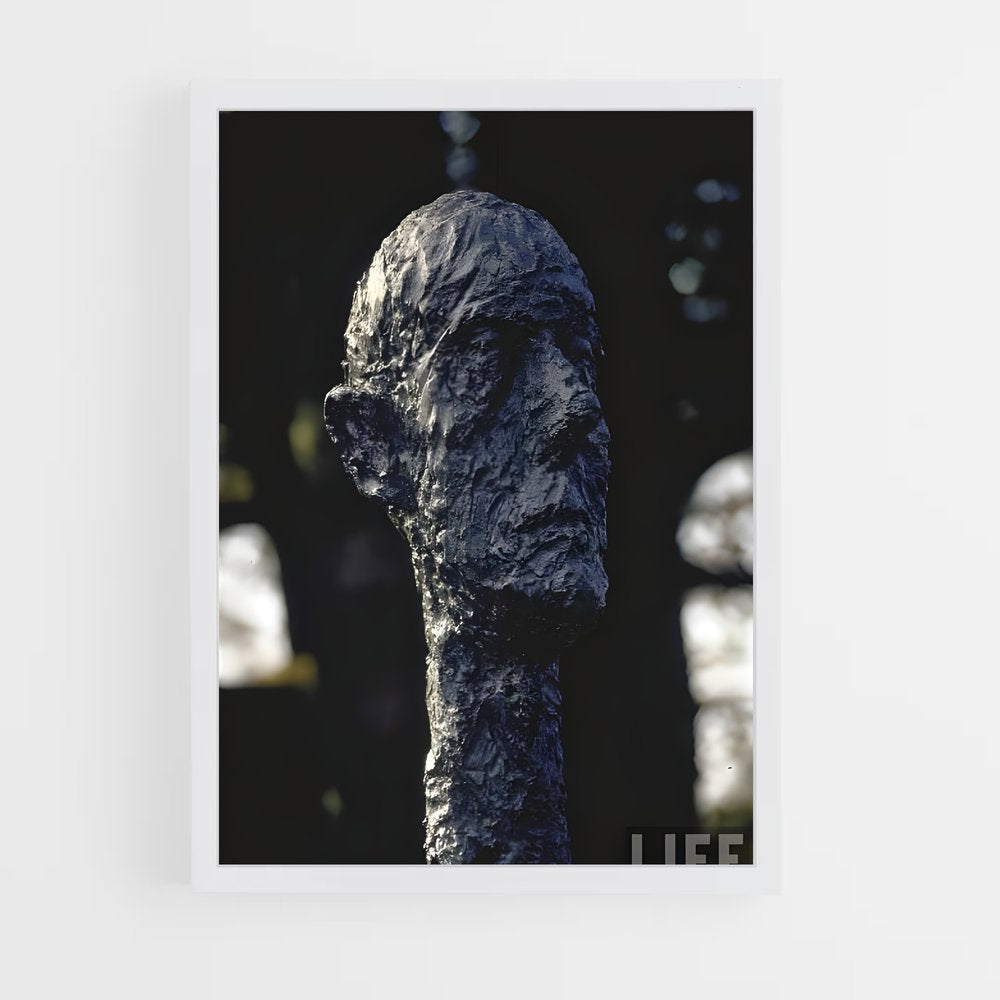 ap-giacometti dog-1 cadre Blanc