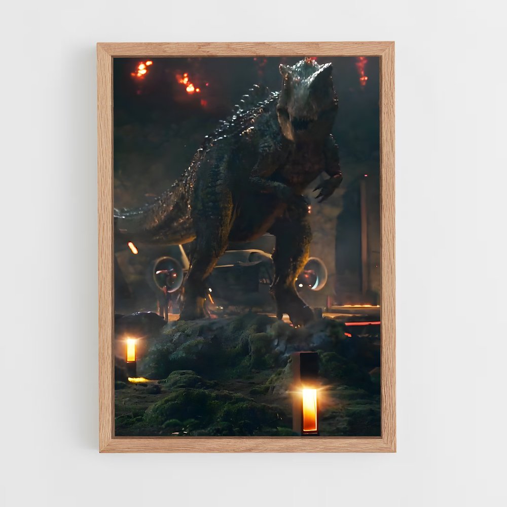 ap-giganotosaurus-2 cadre Bois clair