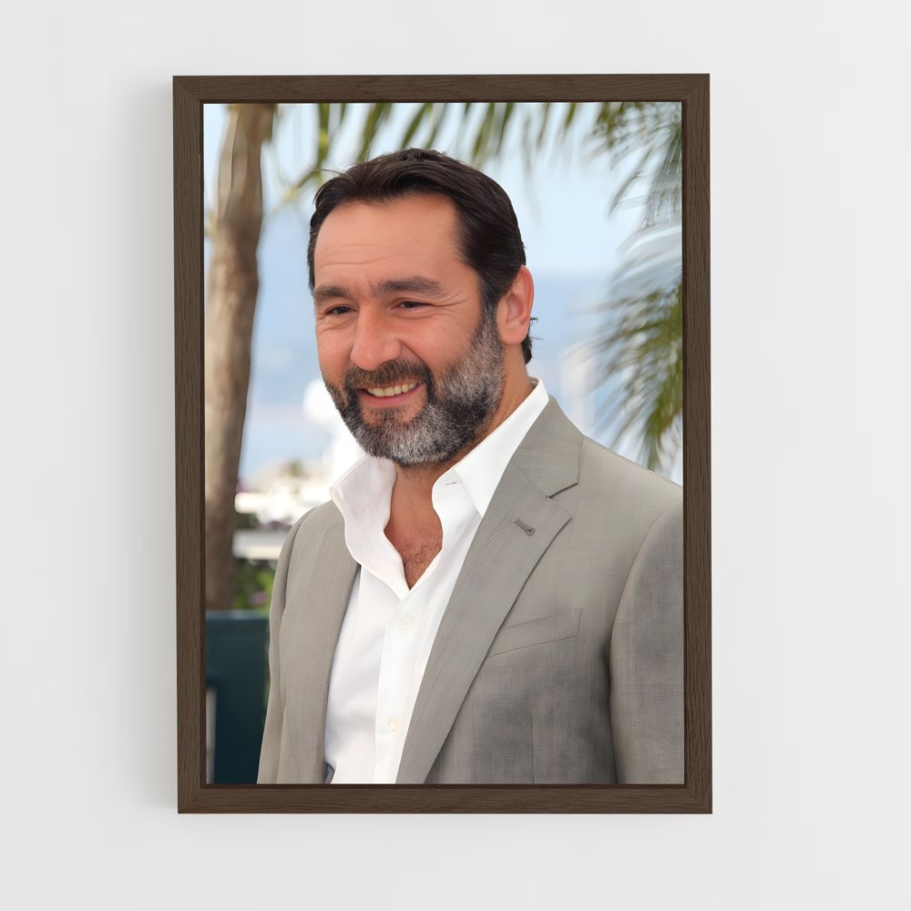 ap-gilles lellouche-2 cadre Bois foncé