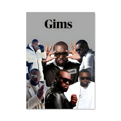 Poster Gims Unplugged