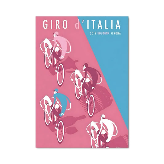 Poster Giro d'Italia 2019: L'Épopée Rosée