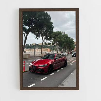 ap-giulia gta-2 cadre Bois foncé